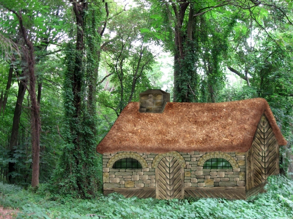 Creation of Cottage in the Woods: Step 10